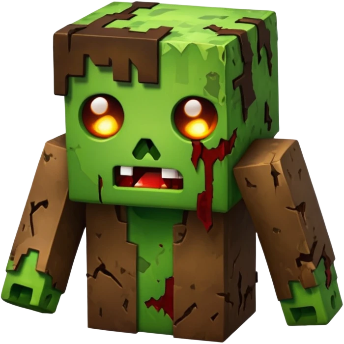 Zombie  minecraft  emoji