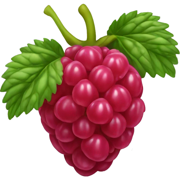 Raspberry emoji