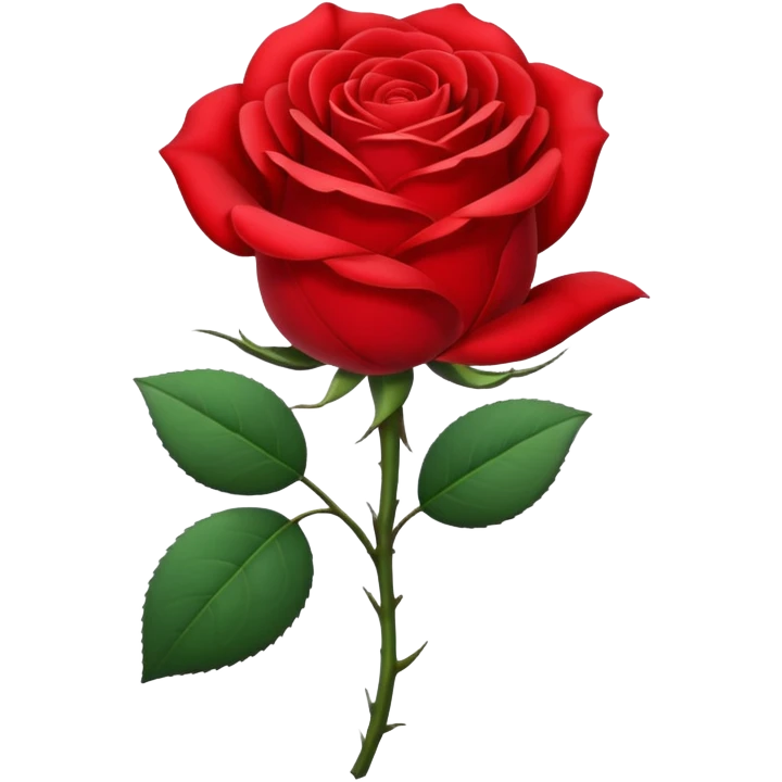 Flower rose emoji