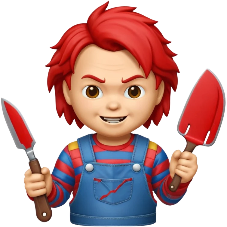 Un emojin de chuky emoji