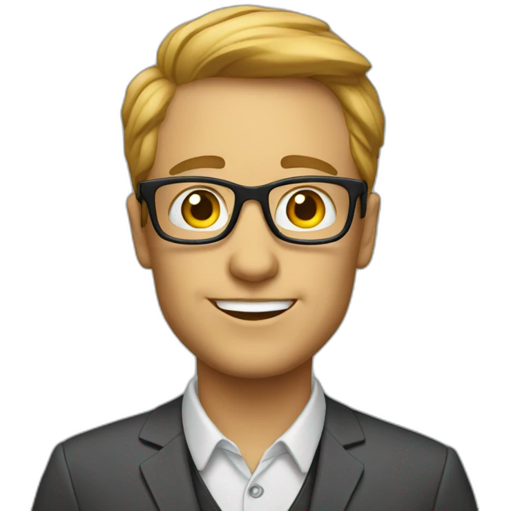 nerdy tech teacher emoji