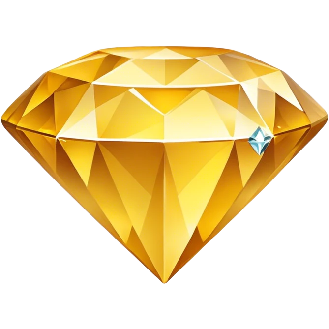 Gold diamond  emoji