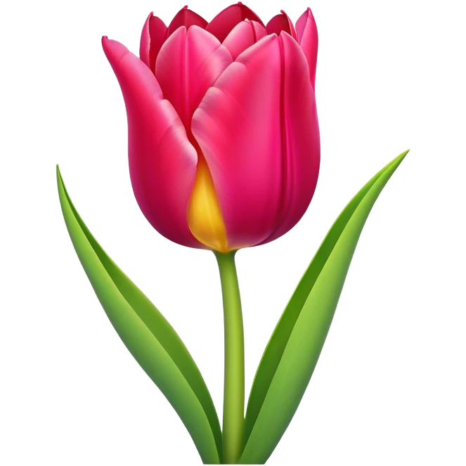 Flower tulip emoji