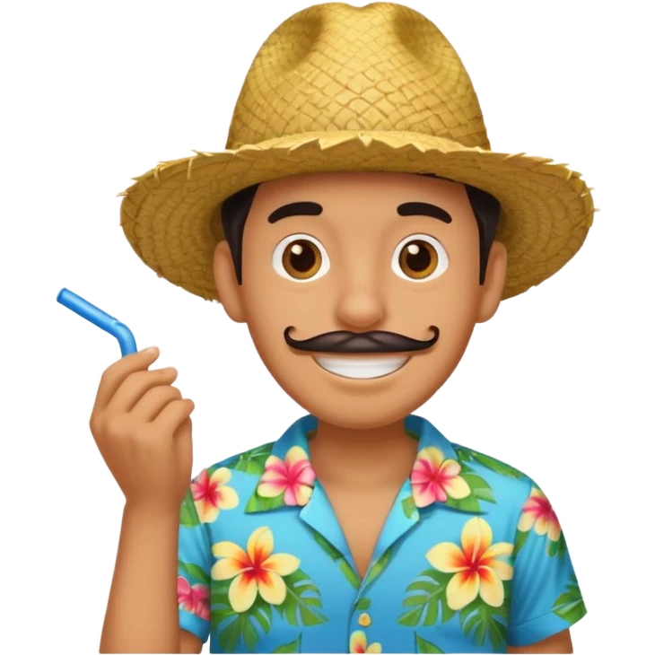 Goofy man emoji