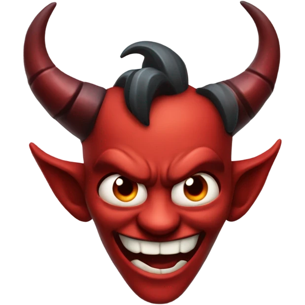 Devil whit a smile emoji