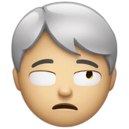 stressed emoji