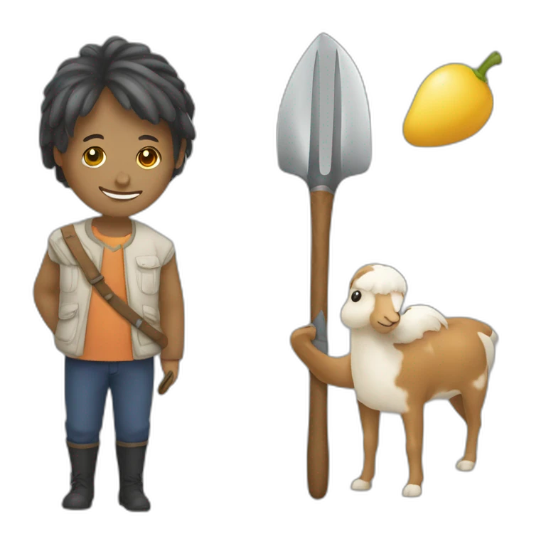 Une personne avec un chicotte  emoji
