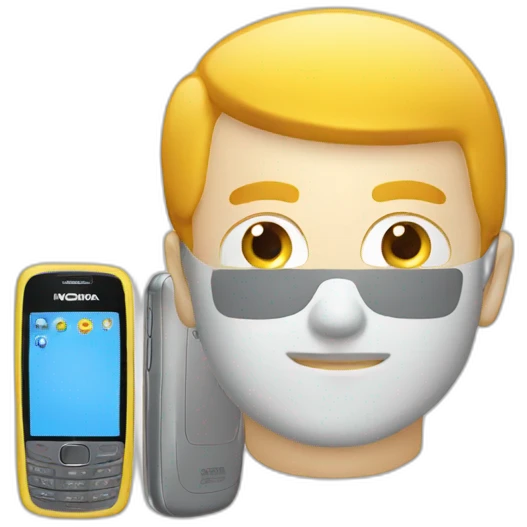 Nokia smartphone emoji