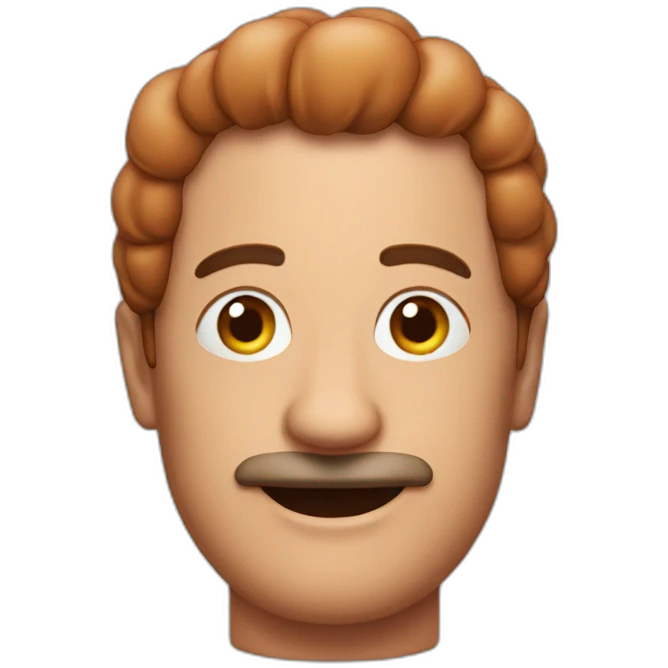 man made of sausage emoji
