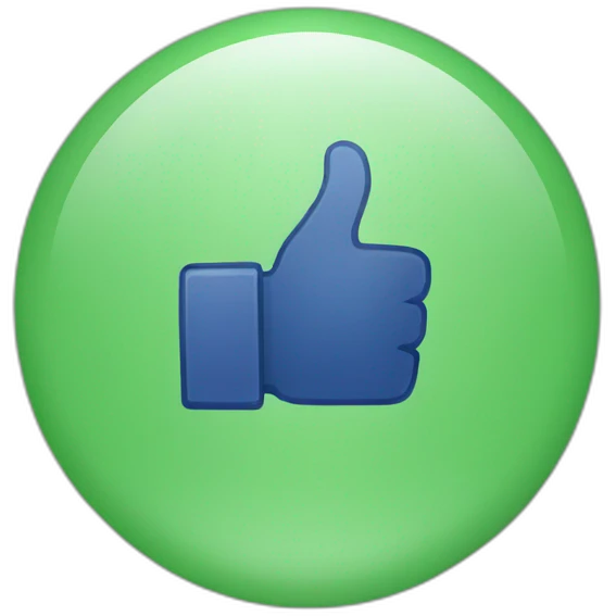 Facebook logo emoji
