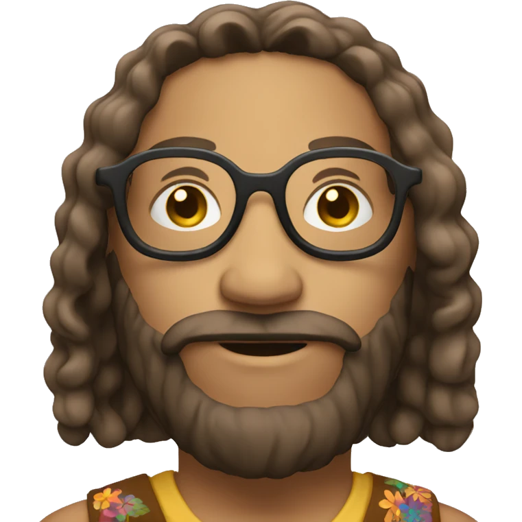Hippie emoji