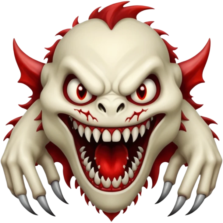 Un monstre super dangereux sanguinaires  emoji