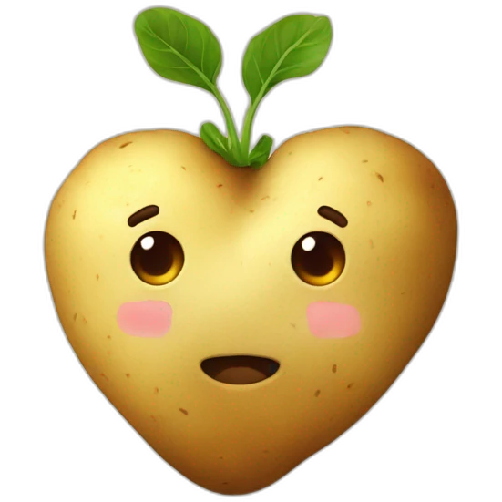 potato heart emoji