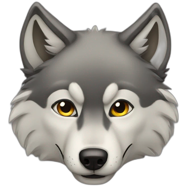 Wolf emoji