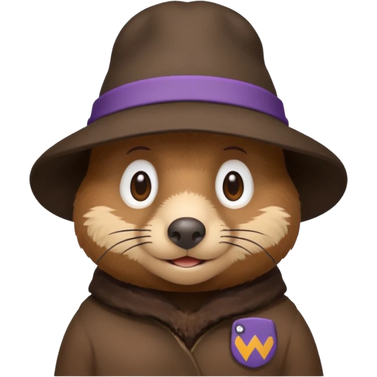 a mole for twitch chanel more realistic  emoji