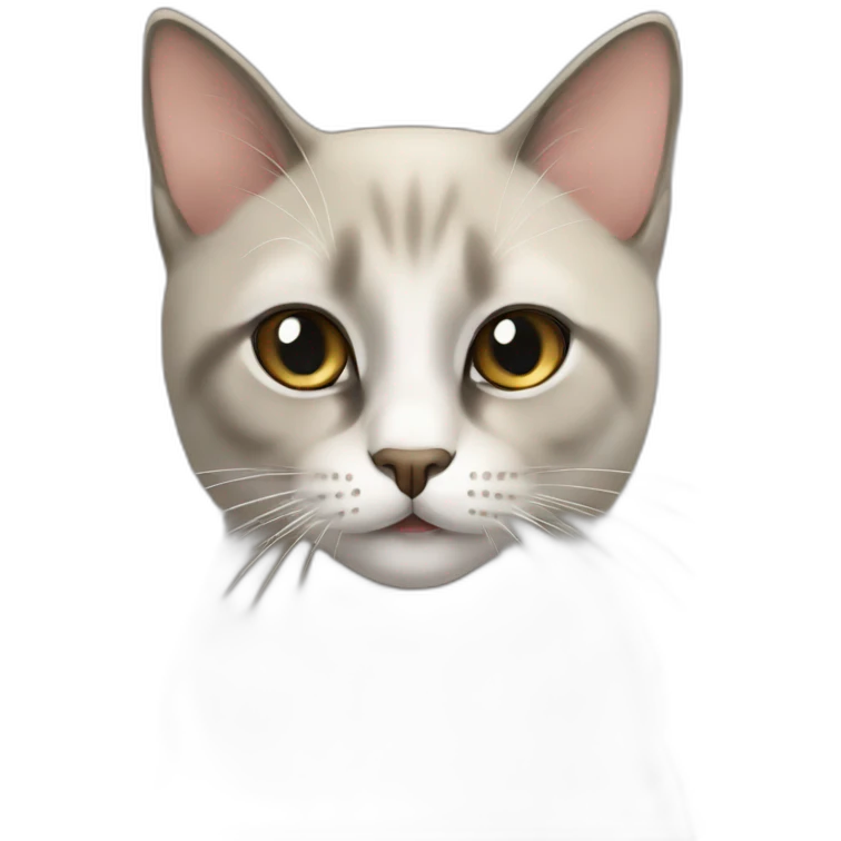 Chat siamois  emoji