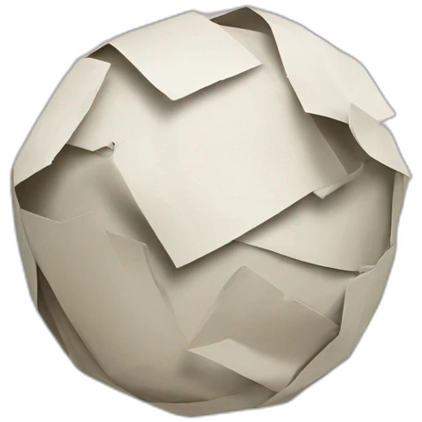 paper ball trash emoji