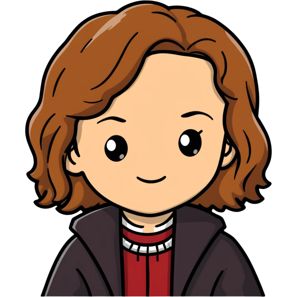 Hermione Granger from Harry Potter emoji
