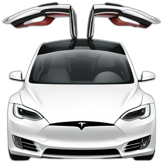 Nice tesla car emoji