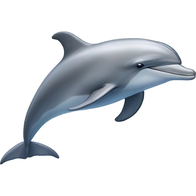 Bottlenose dolphin  emoji