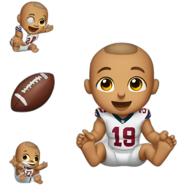 baby touchdown emoji