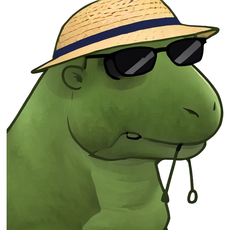 Camel with sunglasses emoji