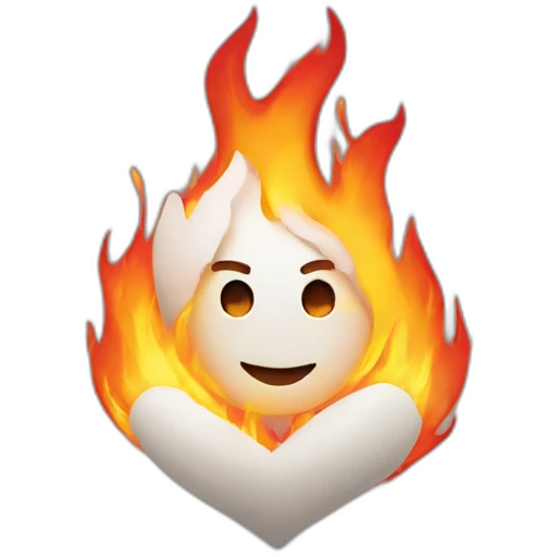 heart on fire emoji