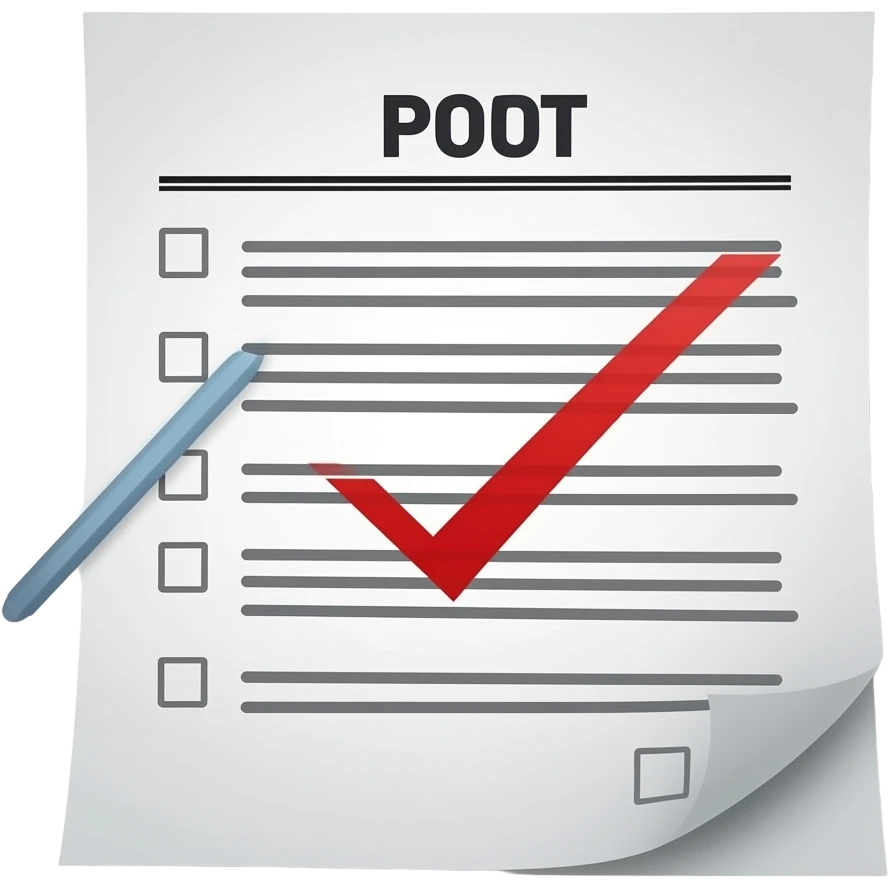 an exam with a failed grade emoji