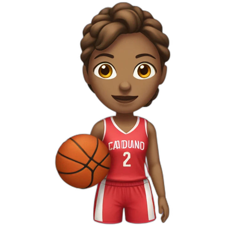 baloncesto femenino emoji