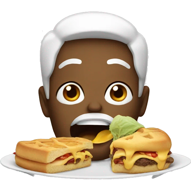 Eating emoji