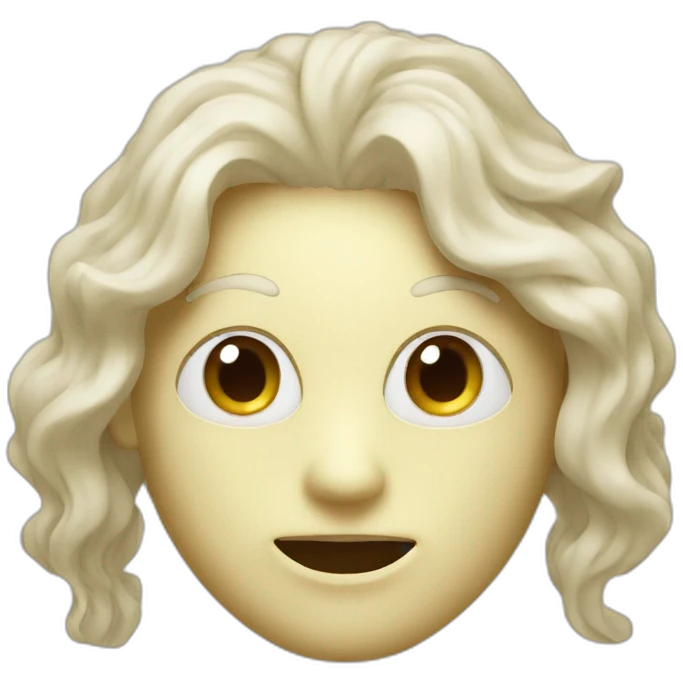 Cream-mask emoji