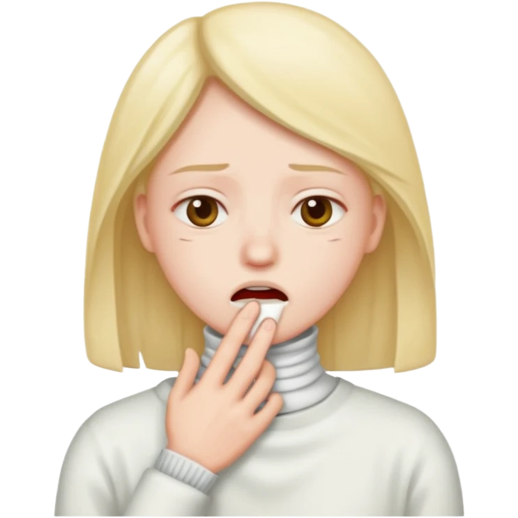 sore throat emoji