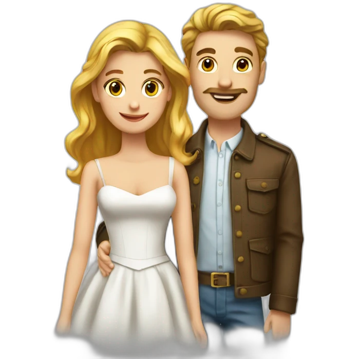 Pas de couple emoji