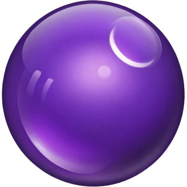 purple magical stone emoji