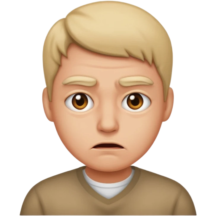 Make a emoji of a person saying "Ew" emoji