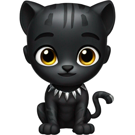 black panther emoji