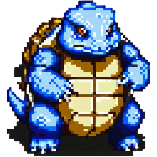 cute blastoise emoji