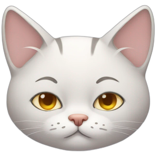sleepy cat emoji
