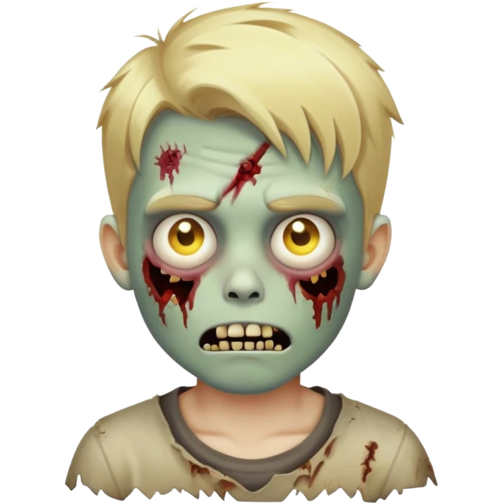 boy zombie blonde emoji emoji