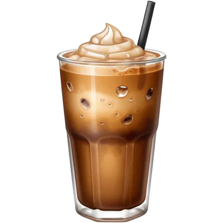 Ice coffee emoji