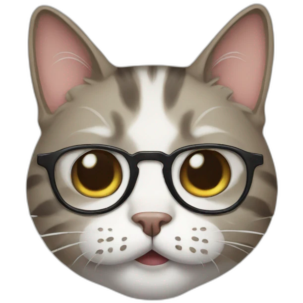 cat withe mustache emoji