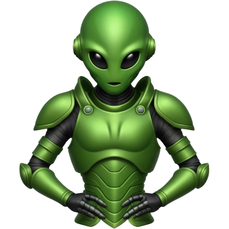 alien in armor





 emoji