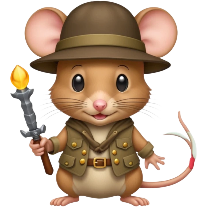 🐁🔫 belico emoji