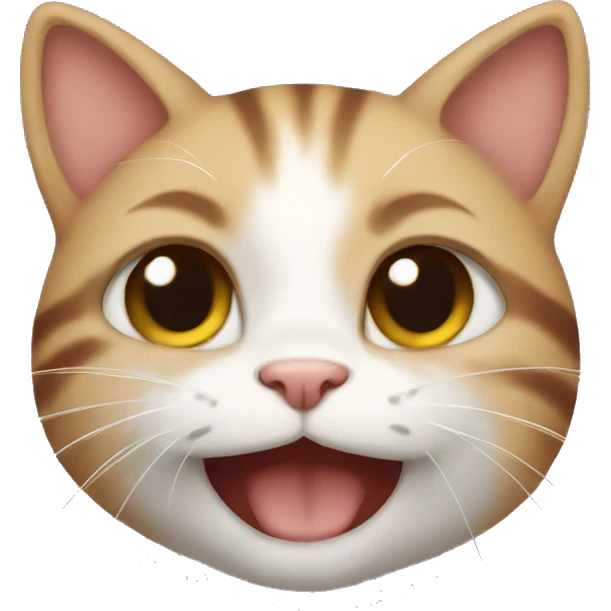small cat smile emoji