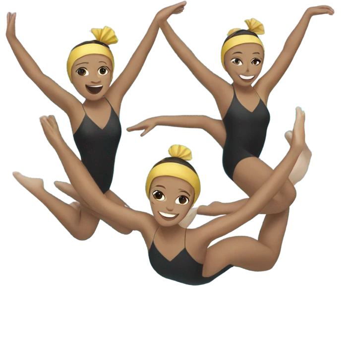 Synchronized swimming  emoji