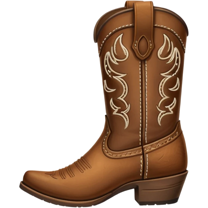 Cowboy boot emoji