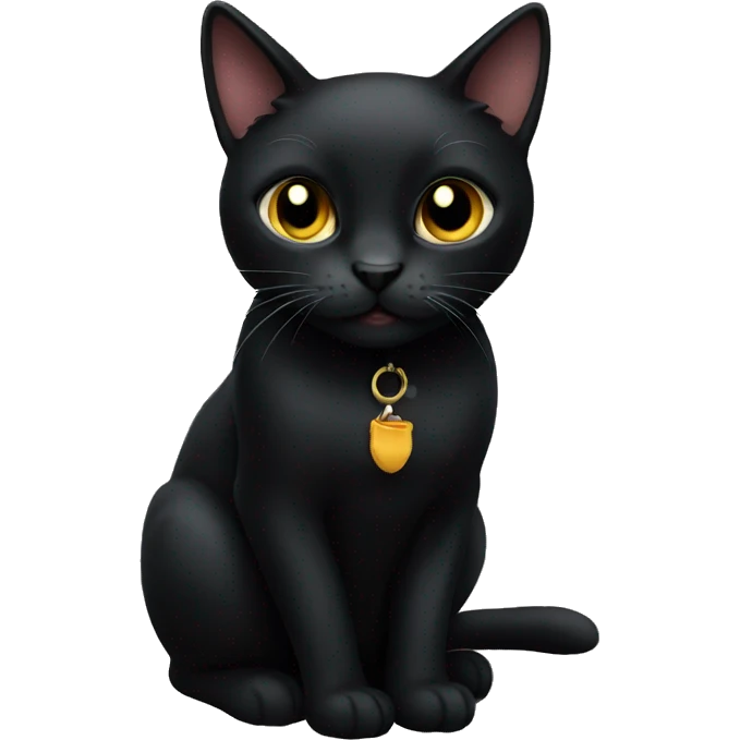 black cat emoji