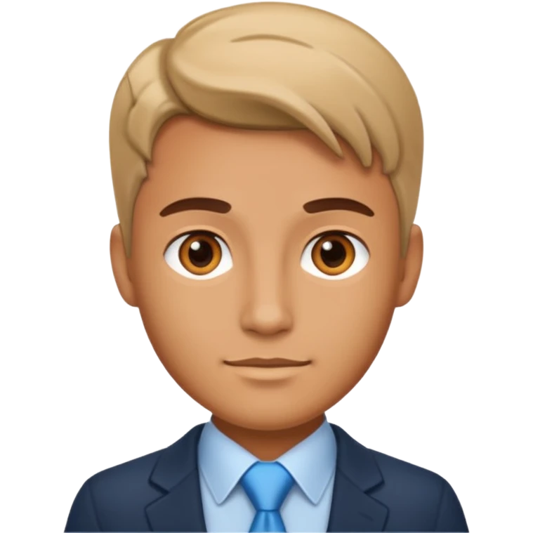 a handsome IT professional emoji