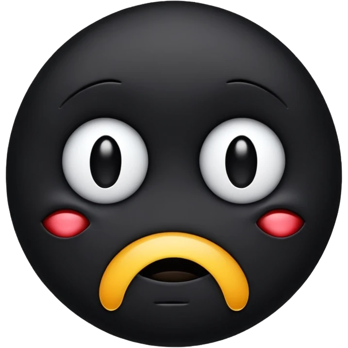 Smiley face emo emoji