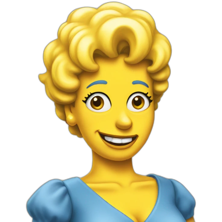 Marge simpson emoji